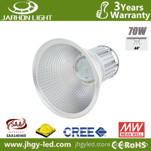 SAA CE RoHS Approval CREE 70W LED High Bay Light